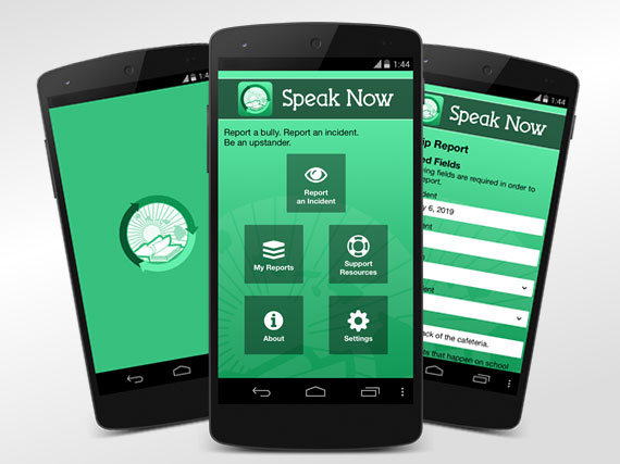 Speak Now HIDOE anti-bullying app